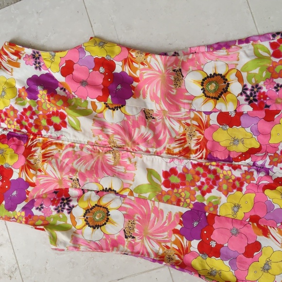 Vintage Liberty Circle Retro Psychedelic Shift Dress from the 1960s 🌺 - Picture 9 of 17